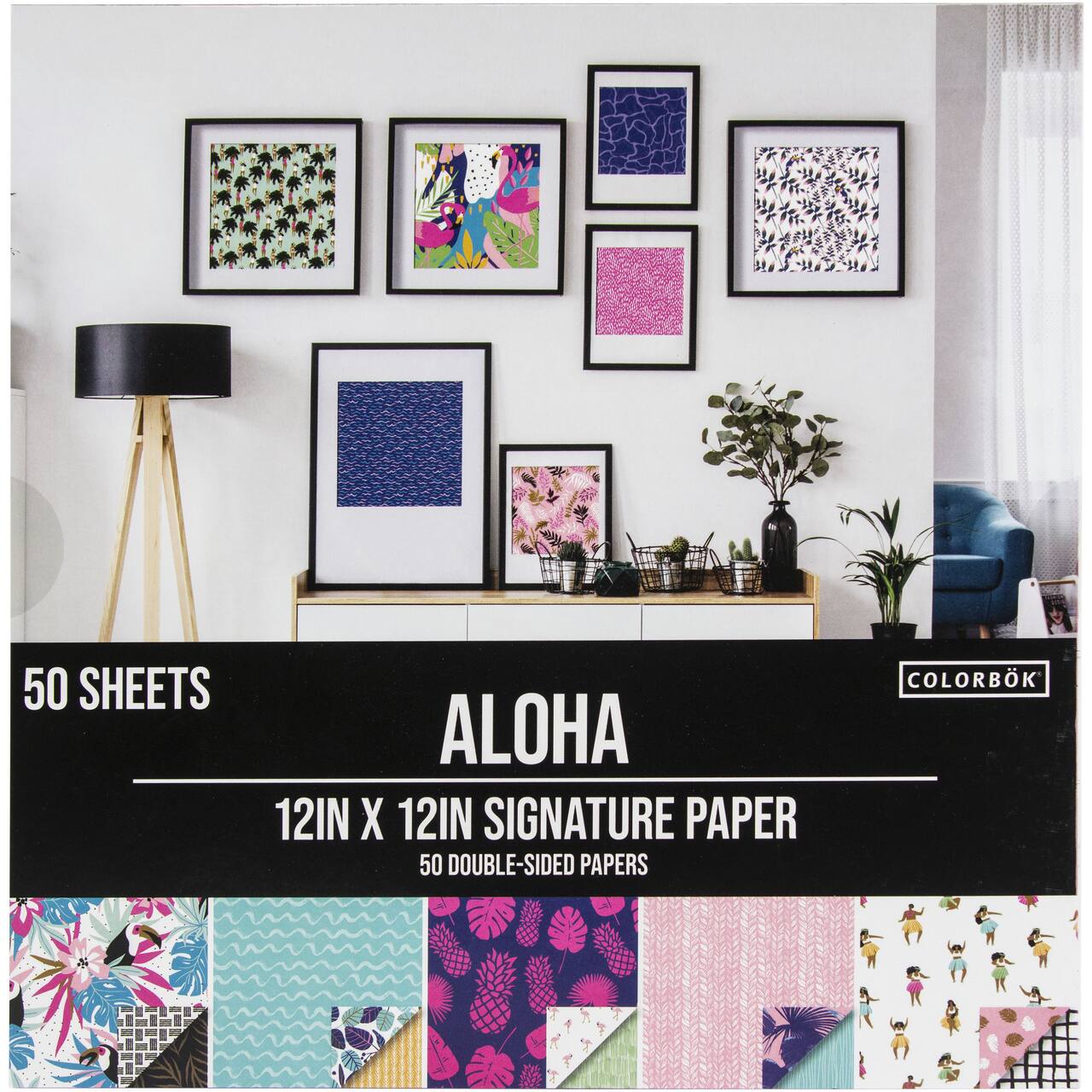Colorbok® Signature Aloha Cardstock, 50 Sheets